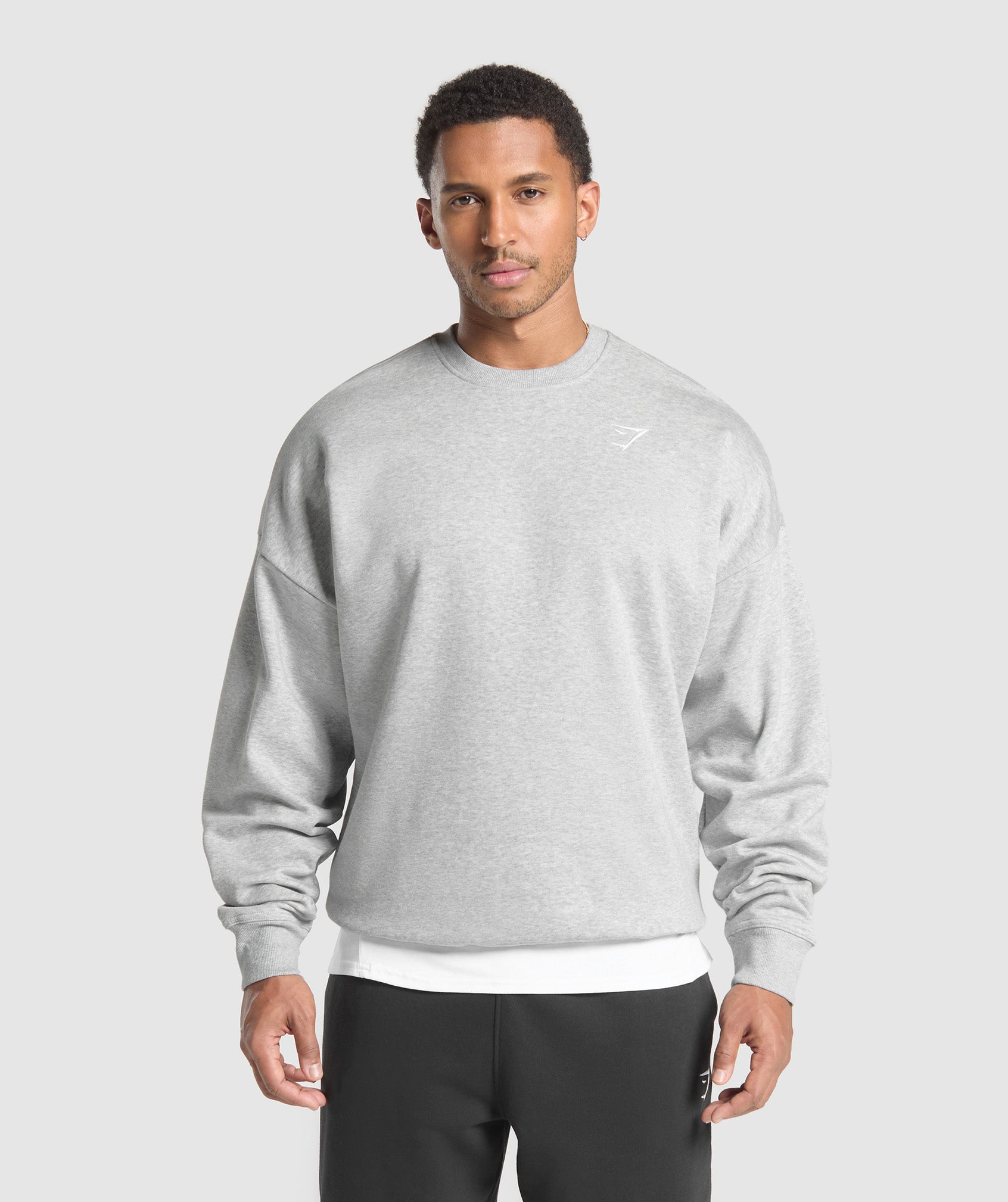 Oversized Crest Crew