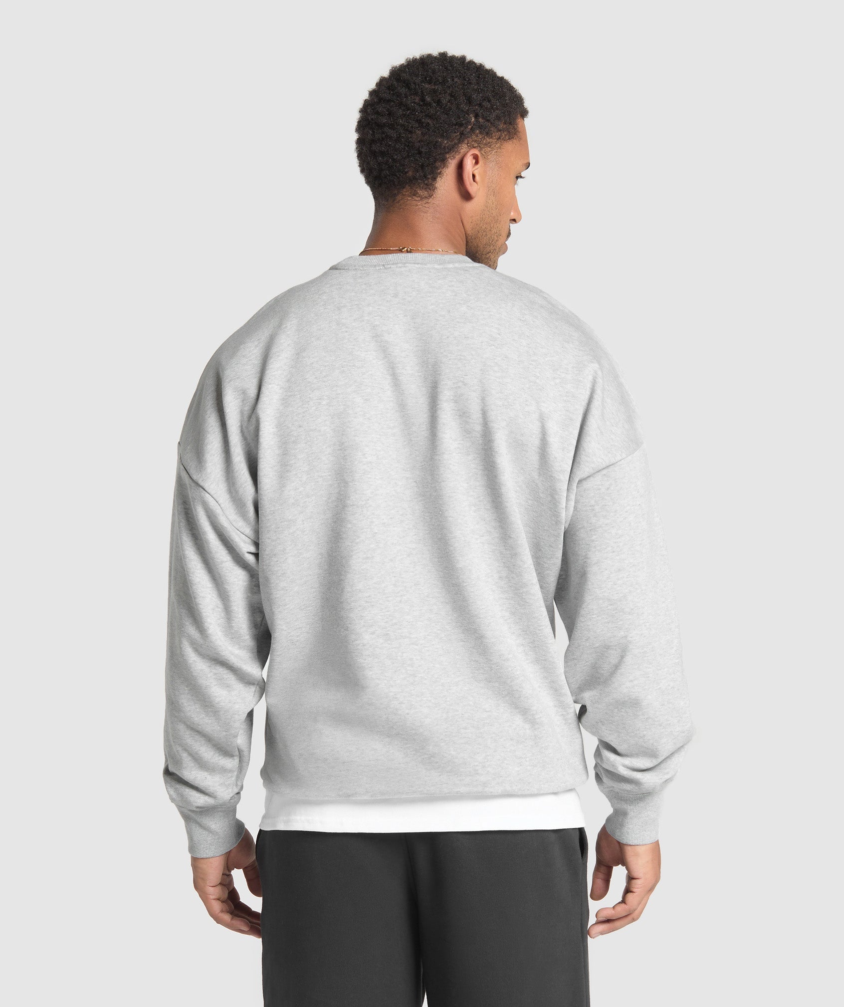 Alternative view of Oversized Crest Crew