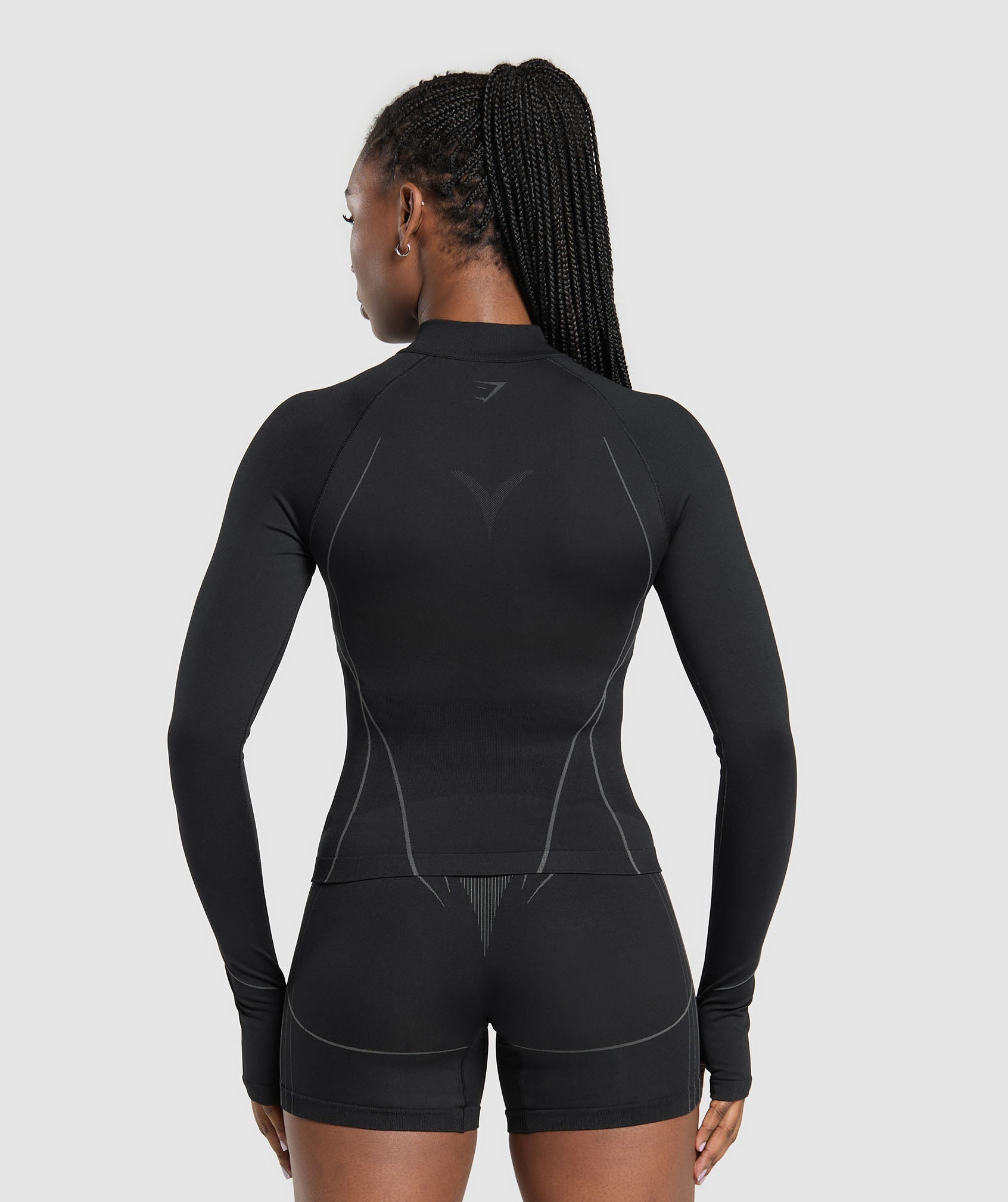 Alternative view of Apex Seamless 1/4 Zip Pullover