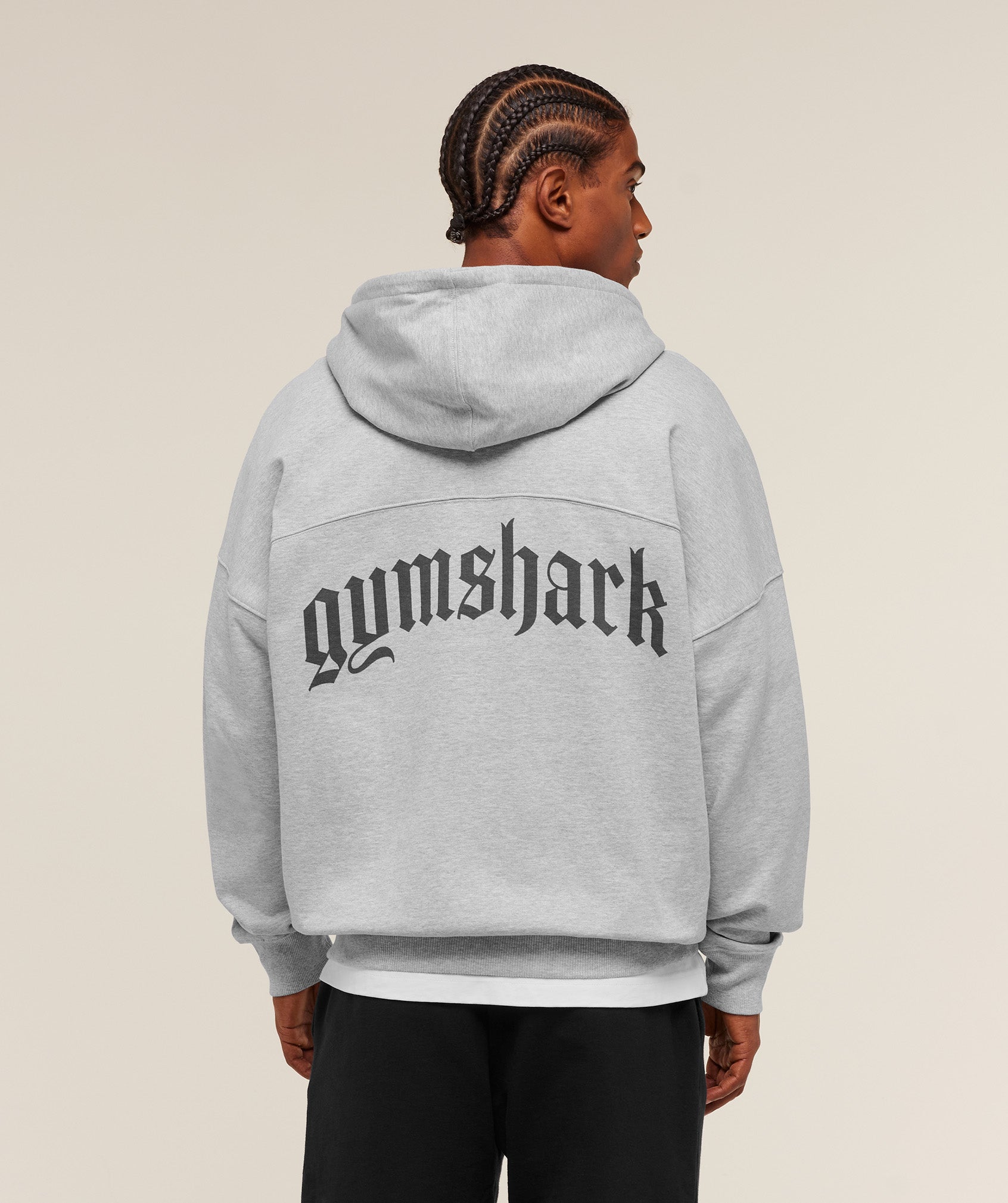 Alternative view of Olde English Zip Up Hoodie Oversized Fit