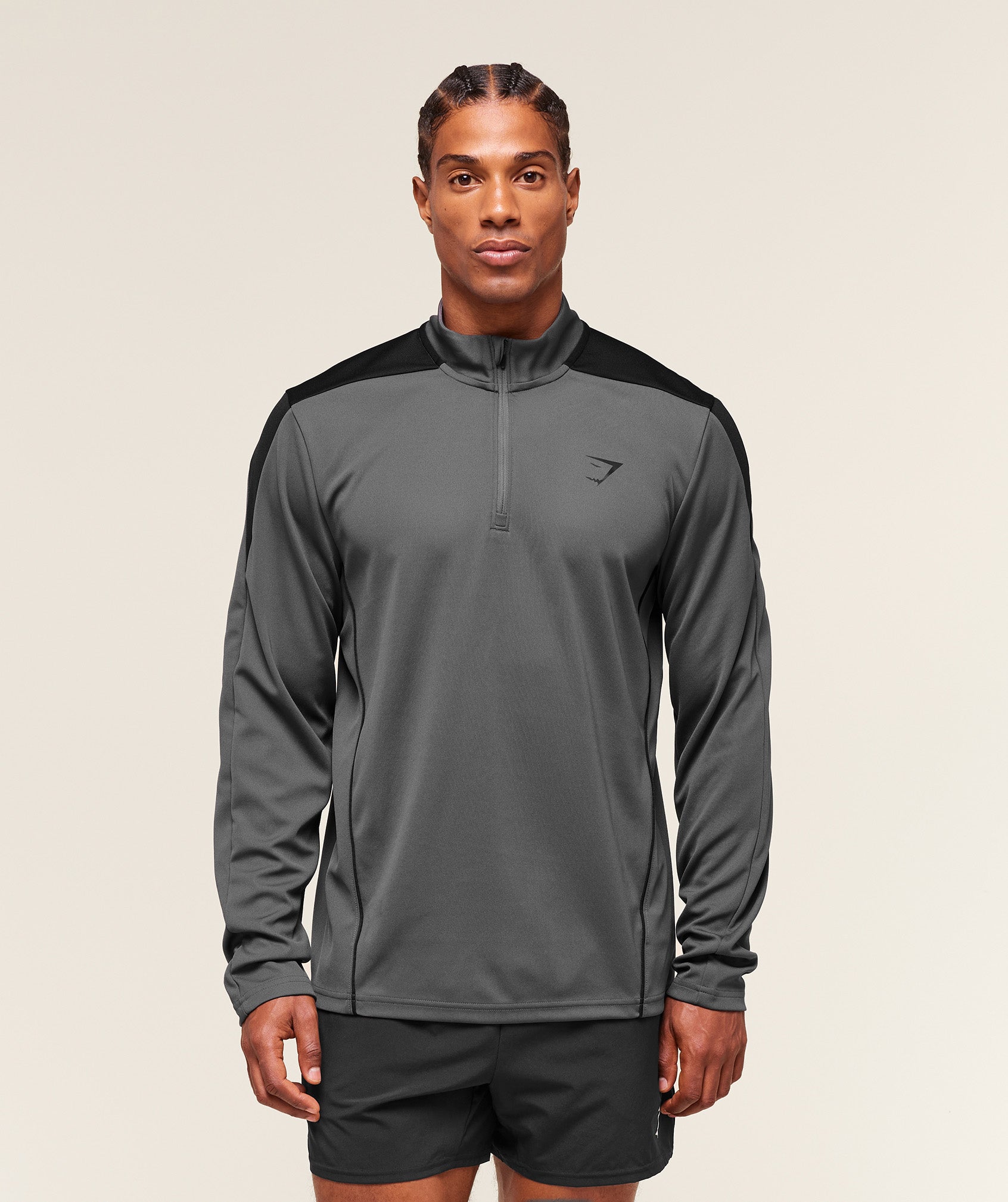Arrival Block 1/4 Zip Slim Fit