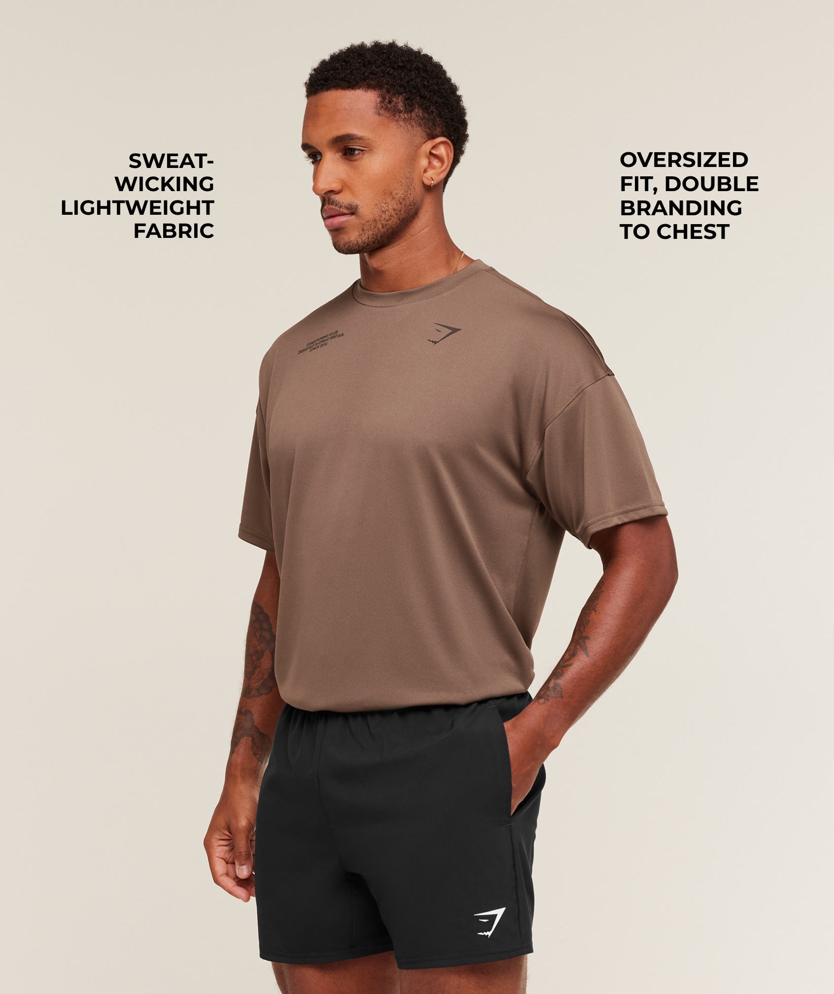 Alternative view of Conditioning Club Oversized T-Shirt Oversized Fit