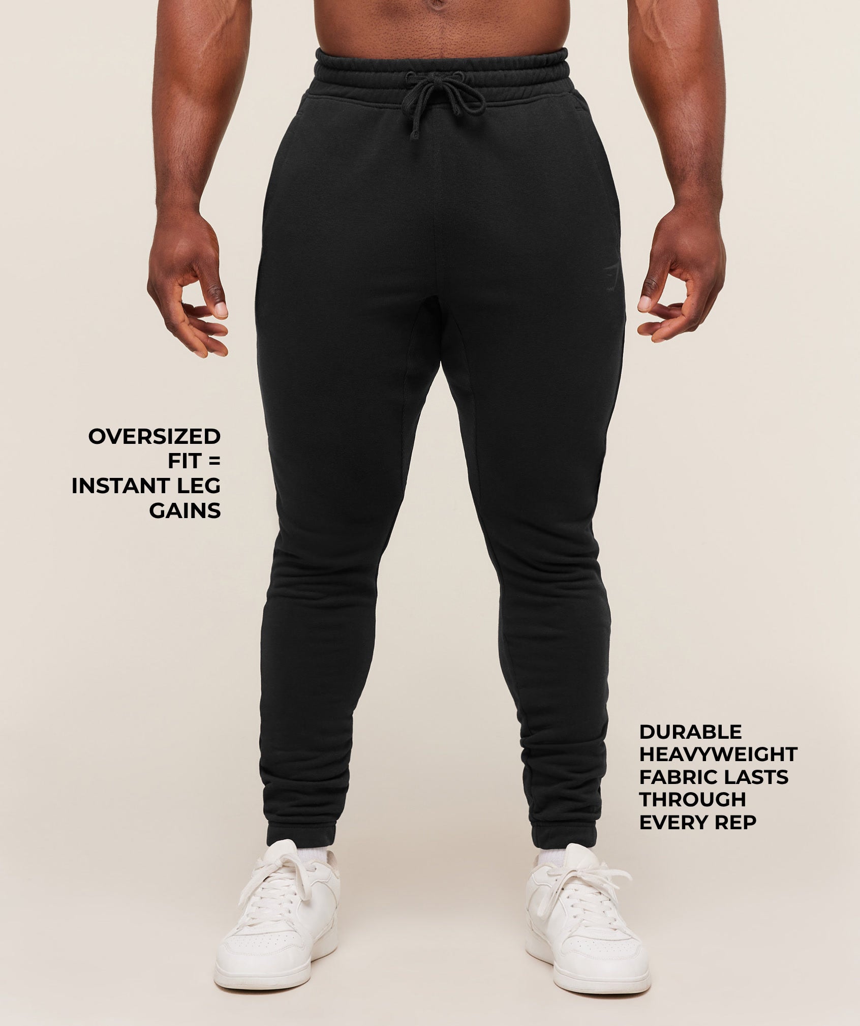 Alternative view of Power Wordmark Joggers Oversized Fit
