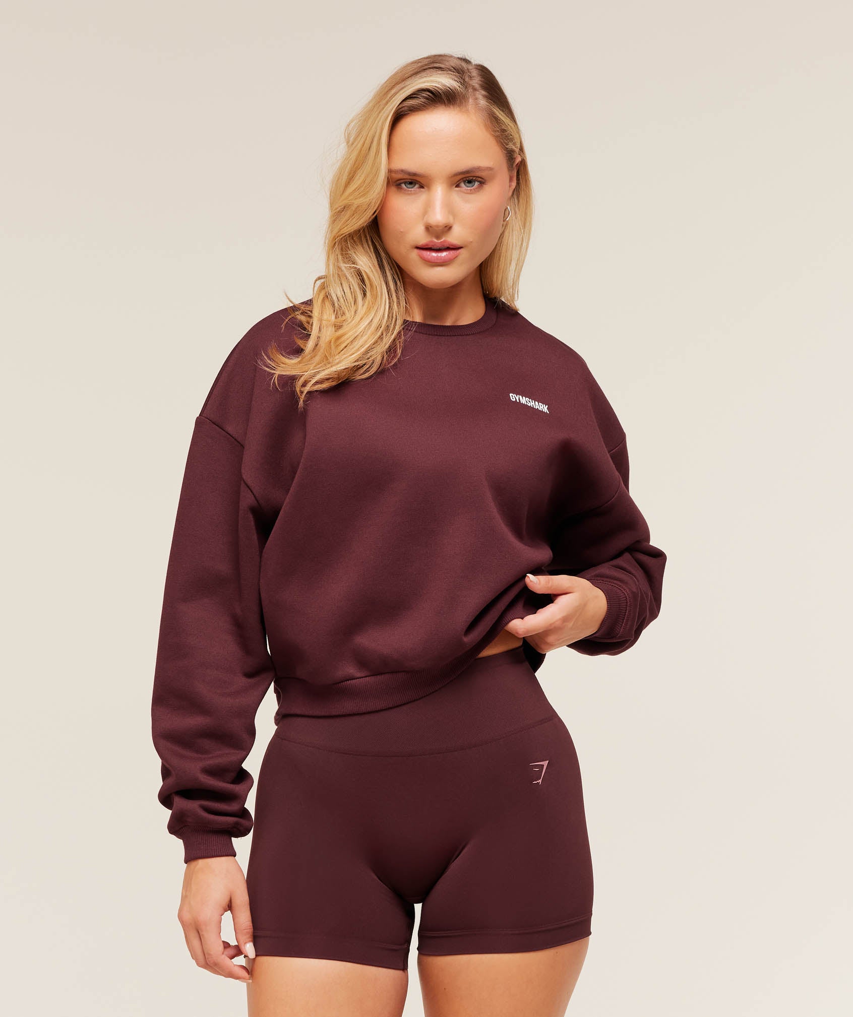 Cosy Luxe Sweatshirt Oversized Fit