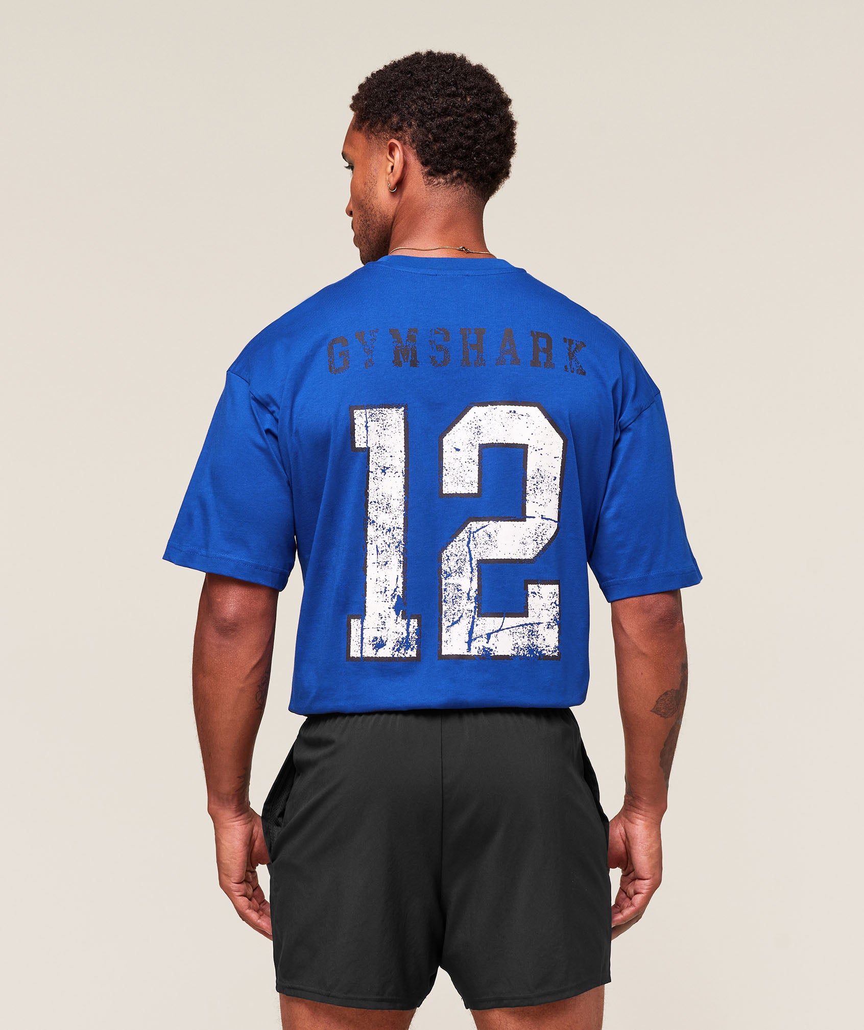 Collegiate Graphic T-Shirt Oversized Fit