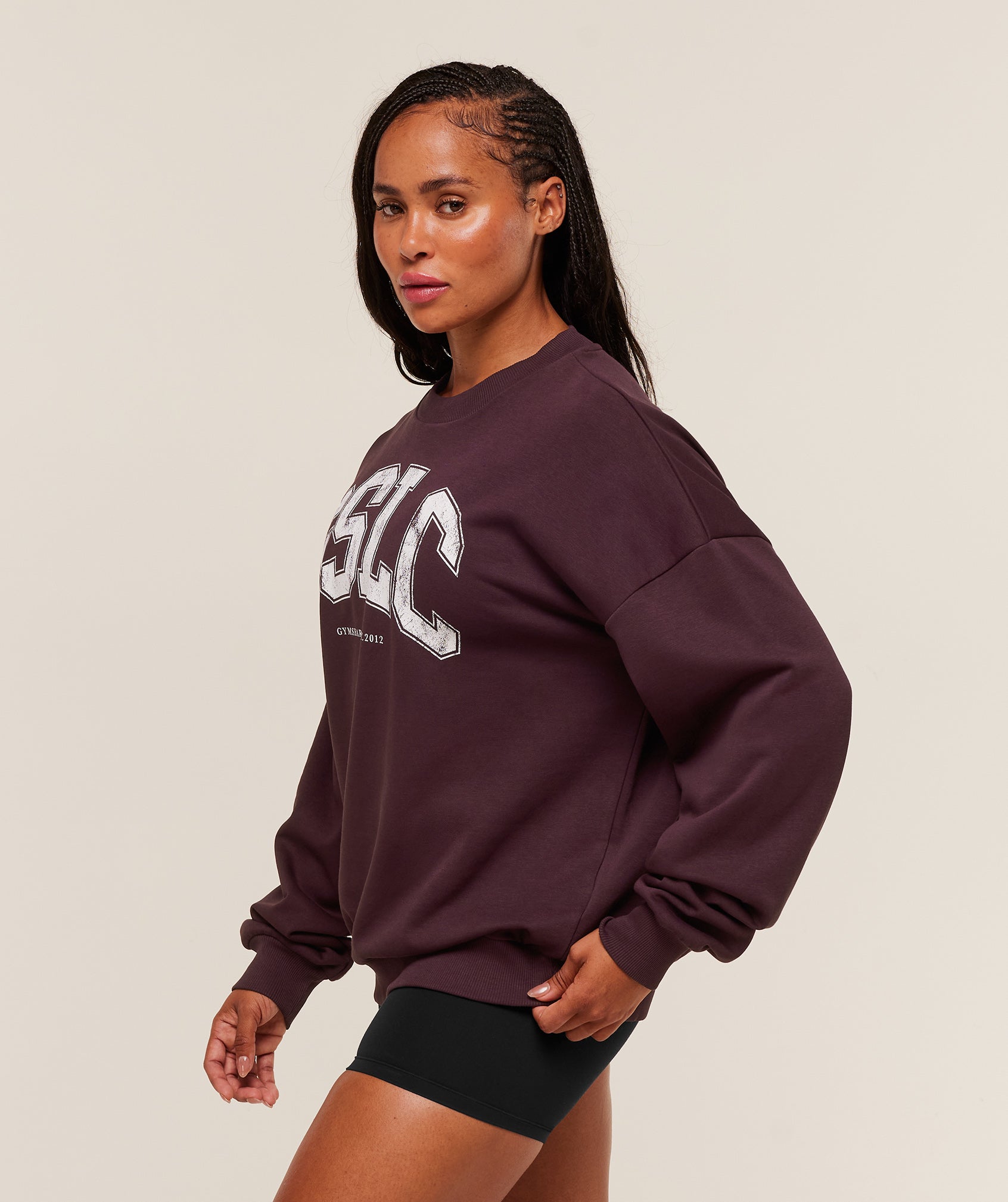 Alternative view of Gslc Graphic Crew Neck Oversized Fit