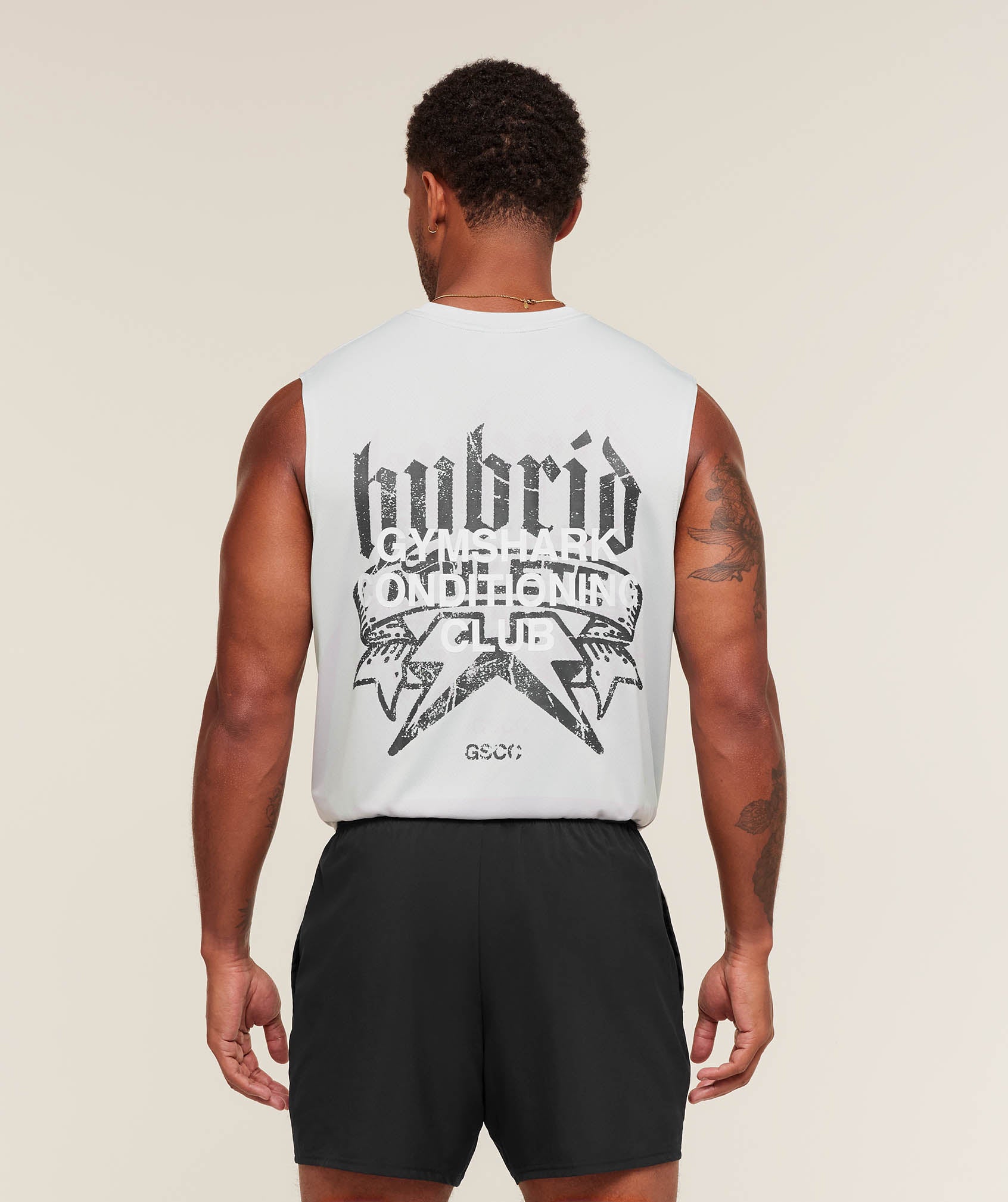 Hybrid Graphic Tank Oversized Fit