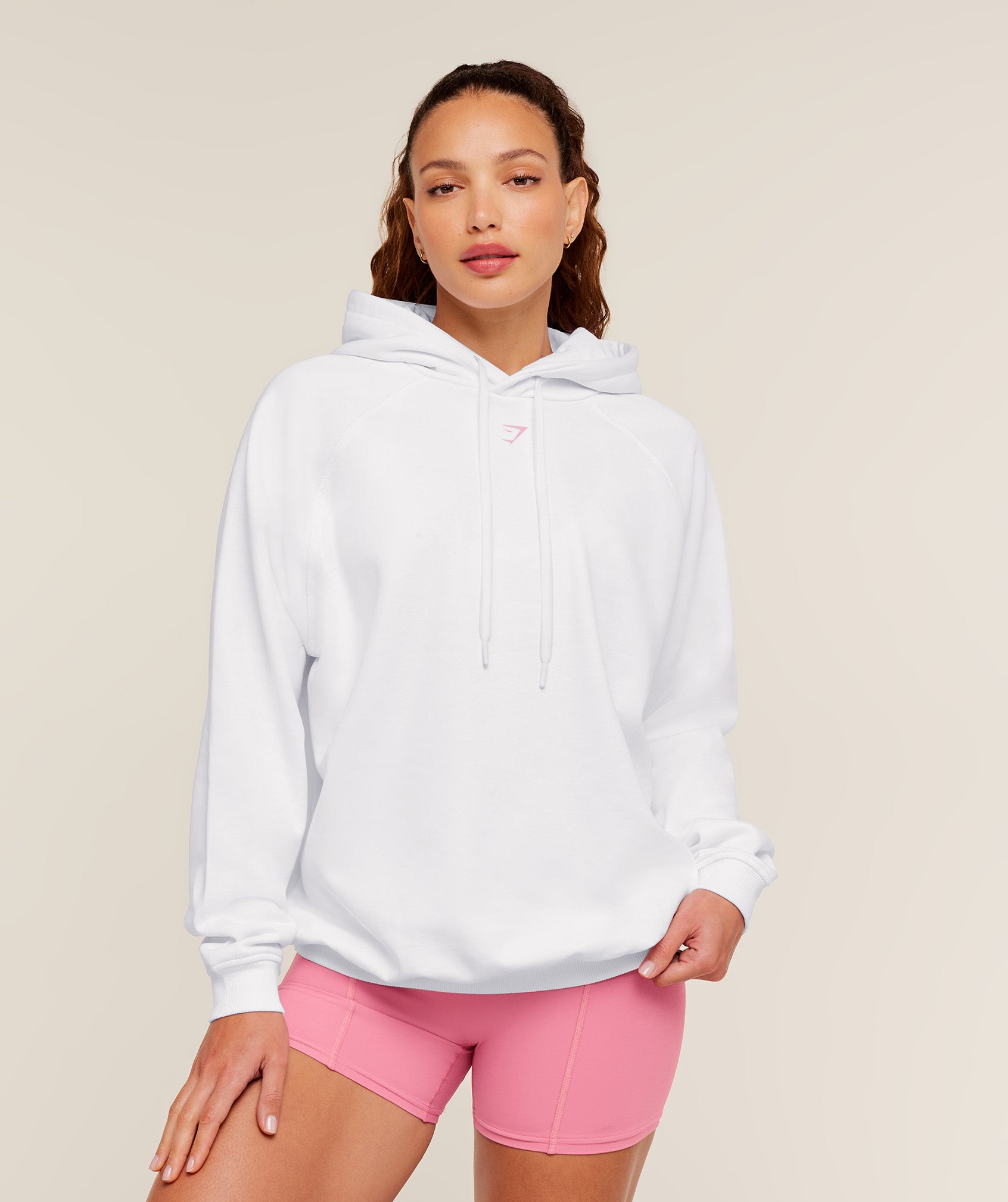 Alternative view of Just Peachy Graphic Hoodie Oversized Fit