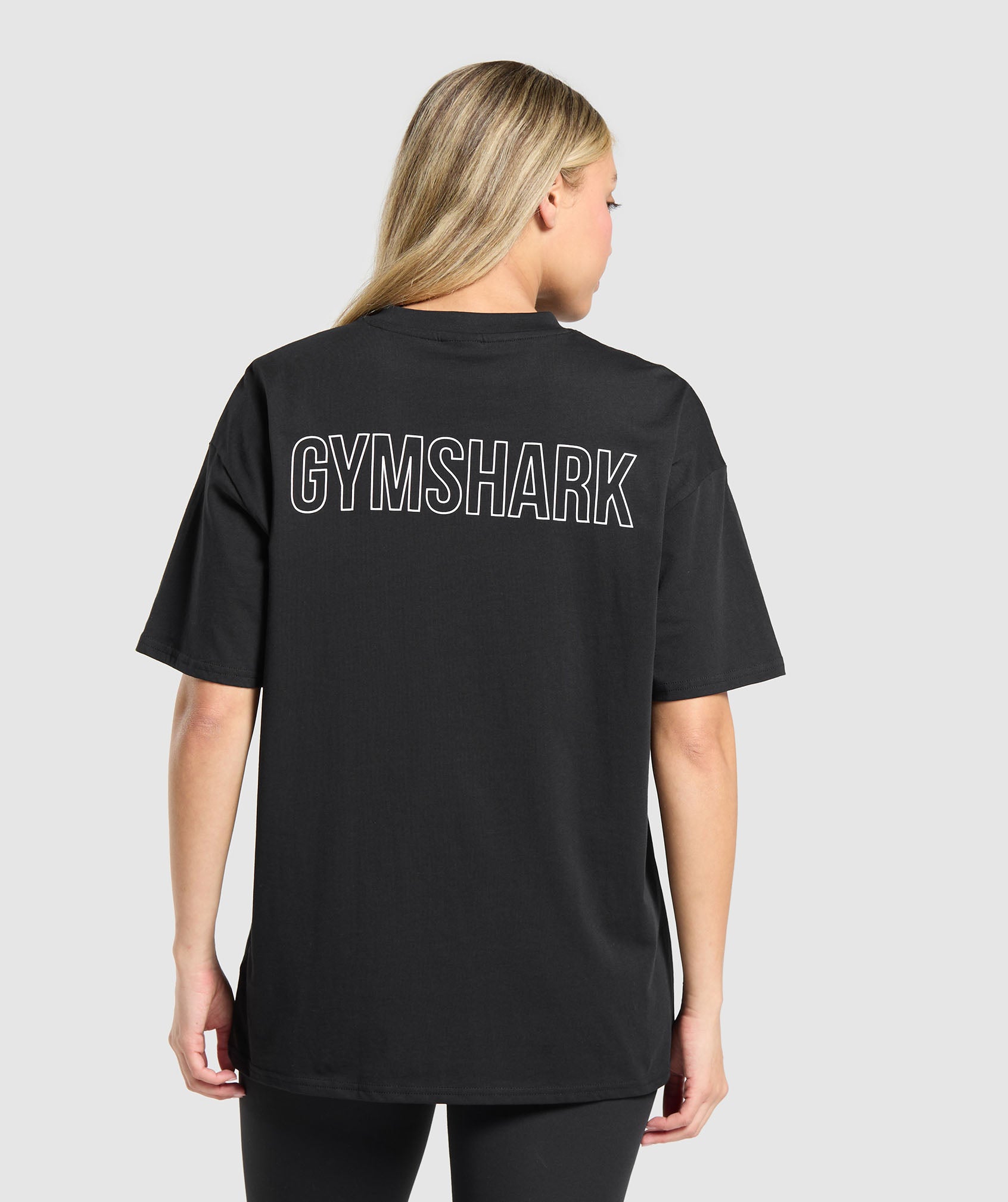 Trace Graphic Oversized T-Shirt Oversized Fit