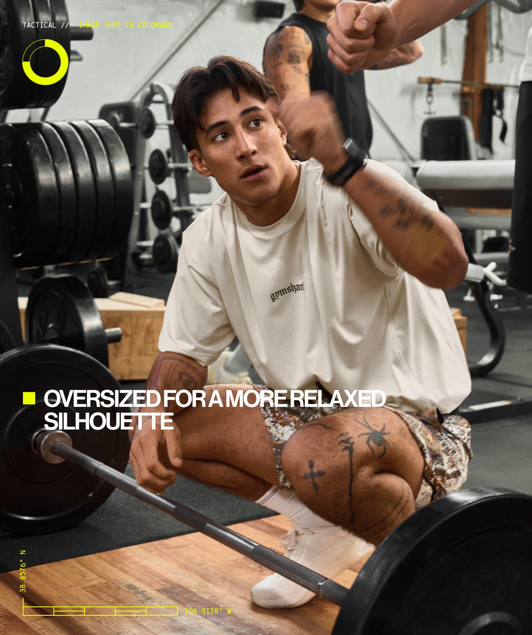 Alternative view of Tactical Oversized T-Shirt Oversized Fit
