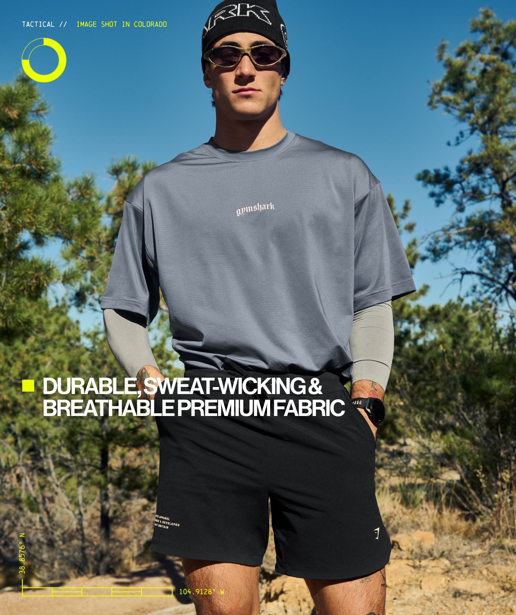 Alternative view of Tactical Oversized T-Shirt Oversized Fit