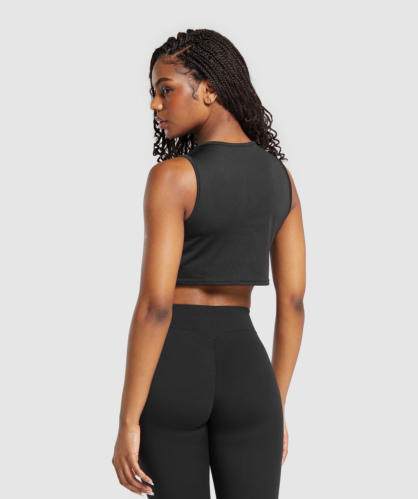 Alternative view of Training Crop Tank Regular Fit